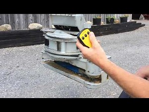 Hypro FG45 FA Lightweight Felling Grapple Saw Tree Plucker Demonstration