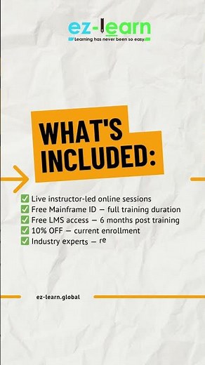 Mainframe Modernization Training — Live Online Batch Enrolling Now | EZ-Learn Global