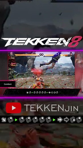 The EASIEST Kunimitsu combo in TEKKEN 8