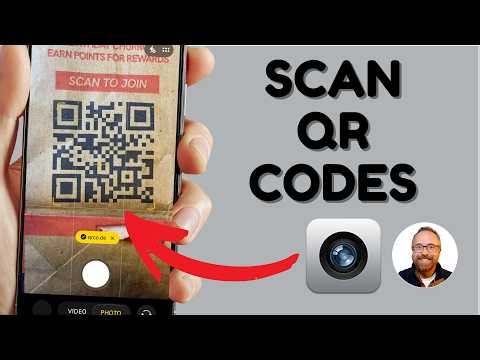 How to Scan QR Code on Any iPhone #iphone #iphonetips