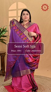 Price :- ₹899/- Product Code :- NSSS3084 Product Name :- Semi Soft Silk Saree 🔗 Shop Now: https://nidharshanasarees.com/products/semi-soft-silk-37 📌 How to Order: ✔ Visit our website: www.nidharshanasarees.com ✔ Order through our Mobile App for a faster checkout: 📲 Download on Play Store :- Play store link :- https://play.google.com/store/apps/details?id=com.nidharshanasarees 📲 Download on App Store :- https://apps.apple.com/in/app/nidharshana-sarees/id6587576318 📍 Store Locations: 🏬 Ramam