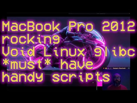 Must have handy scripts | Void Linux (glibc) | MacBook Pro 2012 #foss #gnu #linux #voidlinux #xfce