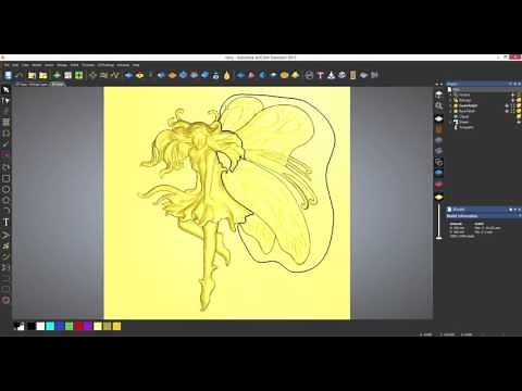 ArtCAM Standard Tutorials - 4.4 Trimming
