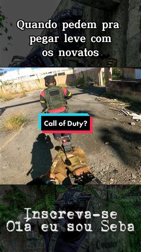 Jogando Warzone: Airsoft vs Realidade