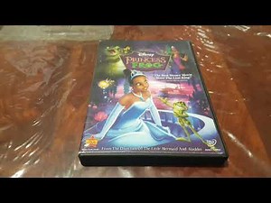 The Princess And The Frog DVD Unboxing (American Edition)
