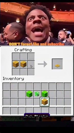 crafting creeper bed moment #minecraft #shorts #youtube