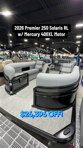 2026 Premier 250 Solaris RL: $26,396 Off for July 4
