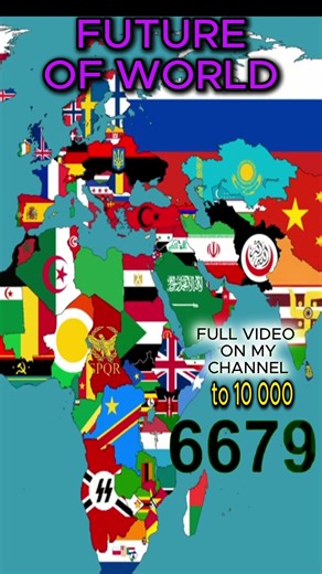 The future of WORLD in FLAGS #shorts #future #history #geography #flag #mapping #futureofworld