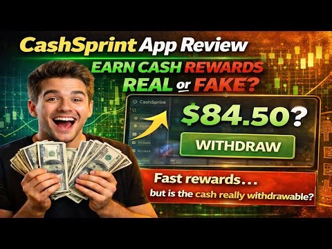CashSprint App Review 💸 Earn Cash Rewards | Real or Fake? Full Truth Explained