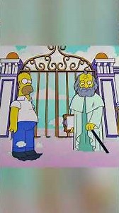 El peor día de Homer en el cielo y el infierno #lossimpson #simpsons
