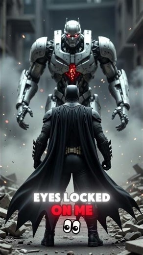 BATman RIPPED The Core — Alien War Android Attack #shorts #batman