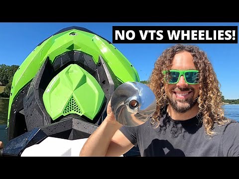 I put a Solas 12/14 Impeller and Stainless Steel Wear Ring on my Sea-Doo Spark