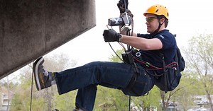 Batman-inspired wall-scaling system built by engineering students