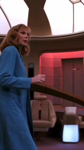 Gates McFadden in tv series “Star Trek: The Next Generation“, Season 4 Episode 5, 1992 | Good Old Movies