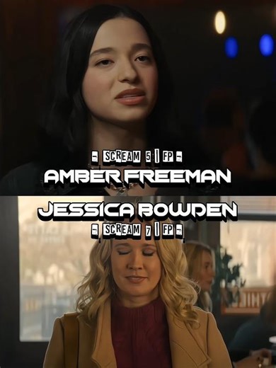 Amber Freeman vs Jessica Bowden #edit #1v1 #scream #ghostface #shorts