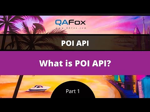 What is Apache POI API? (Apache POI API - Part 1)