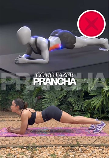 Me fala se vc faz algum desses errinhos 😱 quando eu comecei a treinar eu achava que tinha que ficar o mais reta possível na prancha, não sabia que pra ser mais efetiva precisava contrair mais o abdômen. Acho que esse pode ser o erro mais comum né ?! Depois que comecei a fazer certinho até aquela sensação de peso nos braços aliviou 👏🏼 👏🏼tenta fazer a prancha alinhando todos esses pontos que mostrei no vídeo e me conta o que vc sentiu de diferença. ❤️