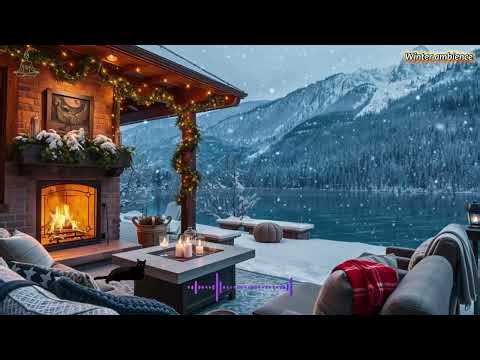 Calming Winter Sounds ❄️ Peaceful Background Music for Inner Peace