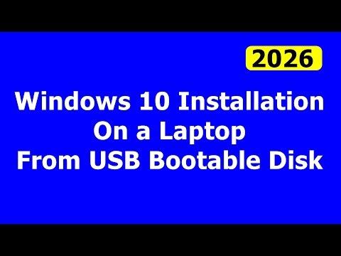 Win 10 Installation Process On a Laptop