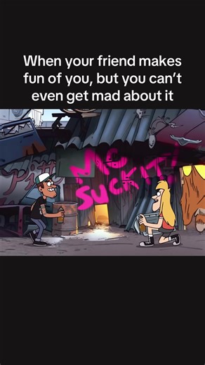 Sometimes you just have to accept the creativity in the roast #gravityfalls #dipperpines #mablepines #funny #roast