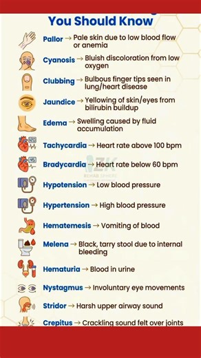 Most important medical terminologies