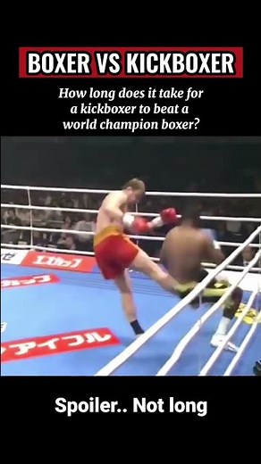 Boxer vs Kickboxer 🔥