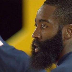 Harden’s reaction says it all 💯 #TallsBlacks #Haka 🇳🇿 | FIBA