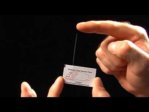 Detection de la neuropathie sensitive