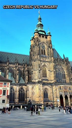 Exploring the Gothic spires of Czech Republic and the golden dome of Hungary: Experience the ultimate architectural showdown between the Czech Republic and Hungary in this stunning tour of European landmarks. We are comparing the legendary Gothic heights of St. Vitus Cathedral in Prague with the neoclassical beauty of St. Stephen's Basilica in Budapest to see which city offers the most breathtaking atmosphere. #czechrepublic #hungary #europe | Travel To Celebrate