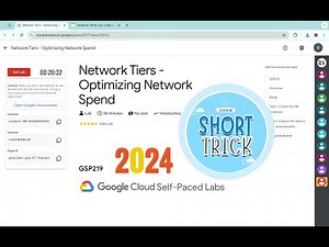 [2024] Network Tiers - Optimizing Network Spend || #qwiklabs || #GSP219 || [With Explanation🗣️]