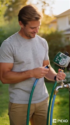 Stop Watering Plants Manually (Use THIS!) - This Device Waters My Garden For Me 🤯 #shorts