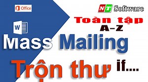 Trọn bộ hướng dẫn cách sử dụng mail merge trong Word để trộn văn bản