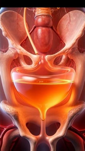 3D Human Bladder Animation | Medical Education #MedicalAnimation #3DAnatomy #HealthEducation #Shorts