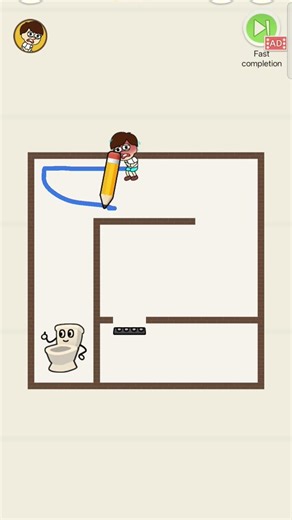 Toilet Maze Rush Game #youtubeshorts #ytshort