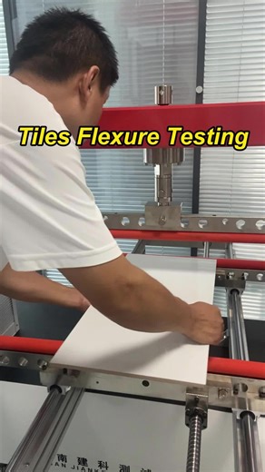Tile producers, this one’s for you:this Tiles Flexure Testing Machine lets you adjust the span, load samples, and get precise pre-shipment flexure data—built just for your manufacturing quality checks. And we don’t stop at tiles: name any material from your production line that needs testing, and we’ll craft a custom testing machine perfectly matched to your specs! #UniversalTester #PressureTestingMachine #Tiles#DedicatedTestingEquipment #MaterialTesting