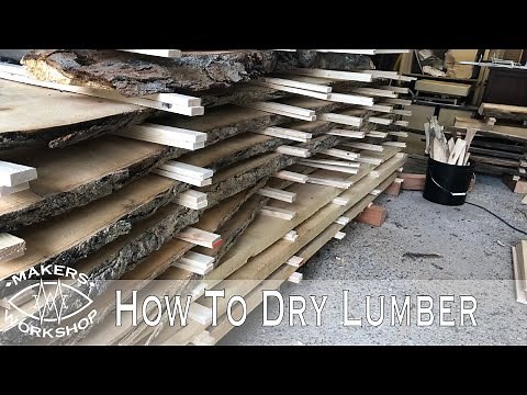 How I Dry Wood Fast // Tips and Tricks