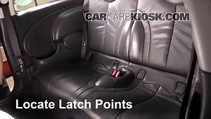 Car Seat Installation: 2004 Mini Cooper S 1.6L 4 Cyl. Supercharged