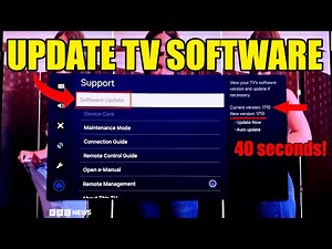 How to Update Samsung Smart TV Software (Latest Firmware & Tizen OS)