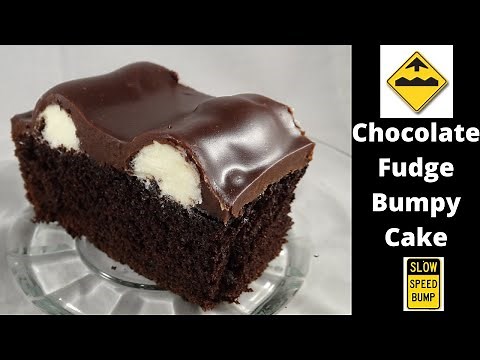 How to make a chocolate fudge bumpy cake