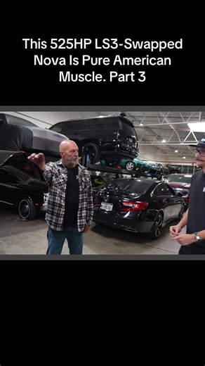This 525HP LS3-Swapped Nova Is Pure American Muscle #nicecar #classiccar #cars