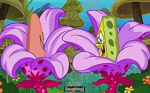 squidward getting up