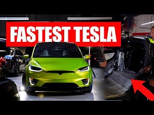 The Fastest TESLA MODEL X - A Gutted Beast!