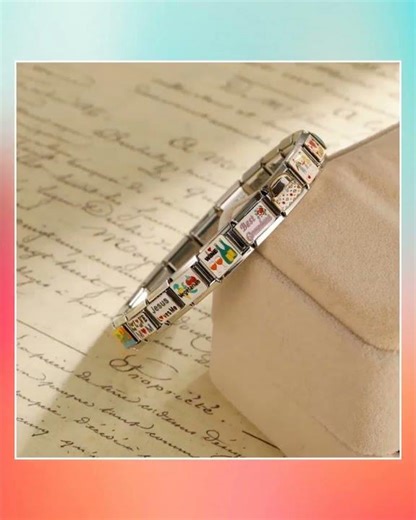 10 Unique Italian Bracelet Charms - Car , Birthday , Holiday, Sun, Moon - Gift for Her