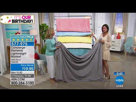 HSN | Concierge Collection Bedding Celebration 07.27.2018 - 11 AM
