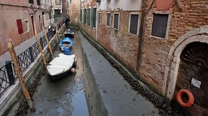 Extreme Ebbe – Venedig sitzt auf dem Trockenen