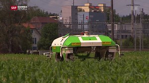 Roboter auf dem Feld