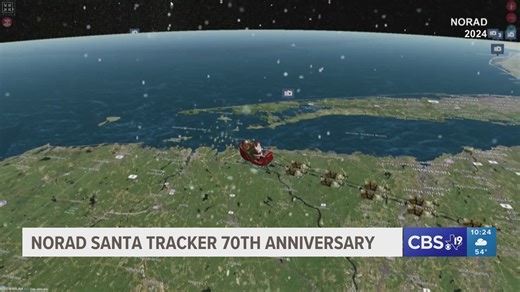 NORAD celebrates 70th anniversary of tracking Santa Claus