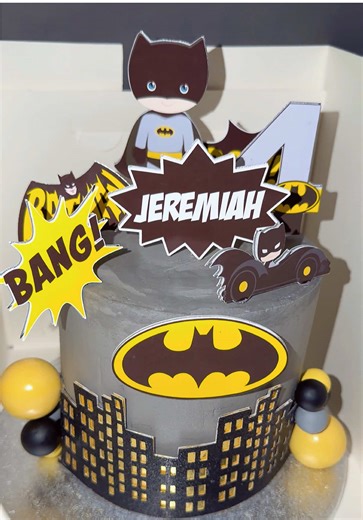 Delicious Batman Cake for Fans