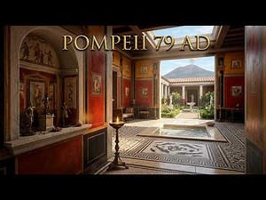 This Is How People Lived Inside Pompeii the Day Vesuvius Erupted in 79 AD | AI Reconstruction
