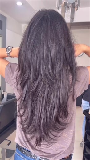 Perfect Layered Hairstyle for Long Hair | Wolf Cut Tutorial